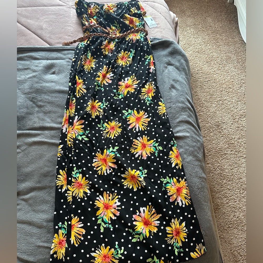 Brand new never worn maxi long sun dress